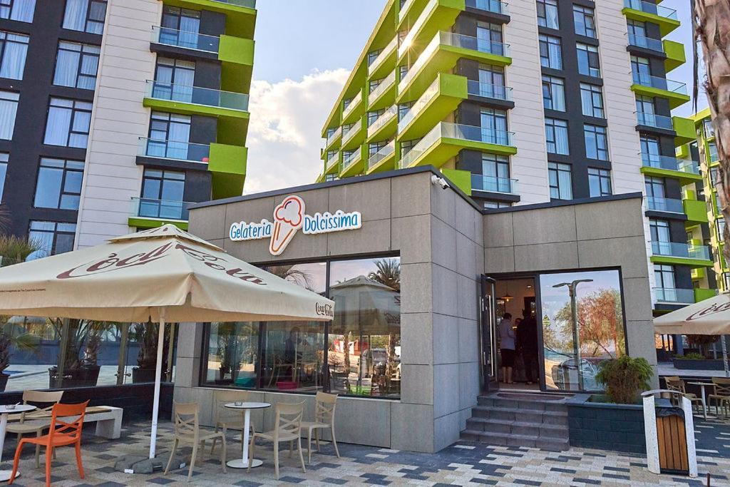 Aquamarin 2Bd Apt Spa N Pools Beach Resort Navodari Ngoại thất bức ảnh